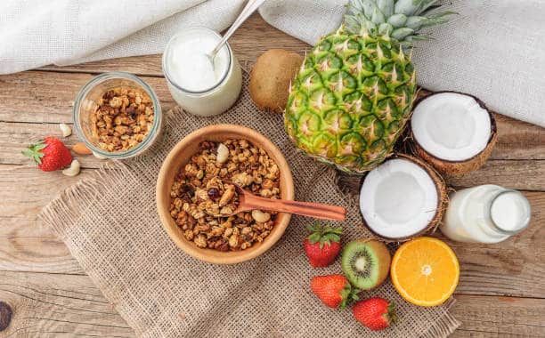 قیمت خرید گرانولا آناناس نارگیل عمده به صرفه و ارزان